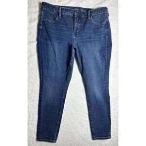 American Eagle Blue Jeggings Sz 16 Denim Stretch
